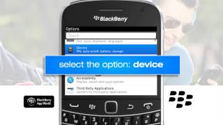 How to activate the Blackberry APN settings screenshot 2