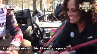 Greg Hackney on his Classic preparation