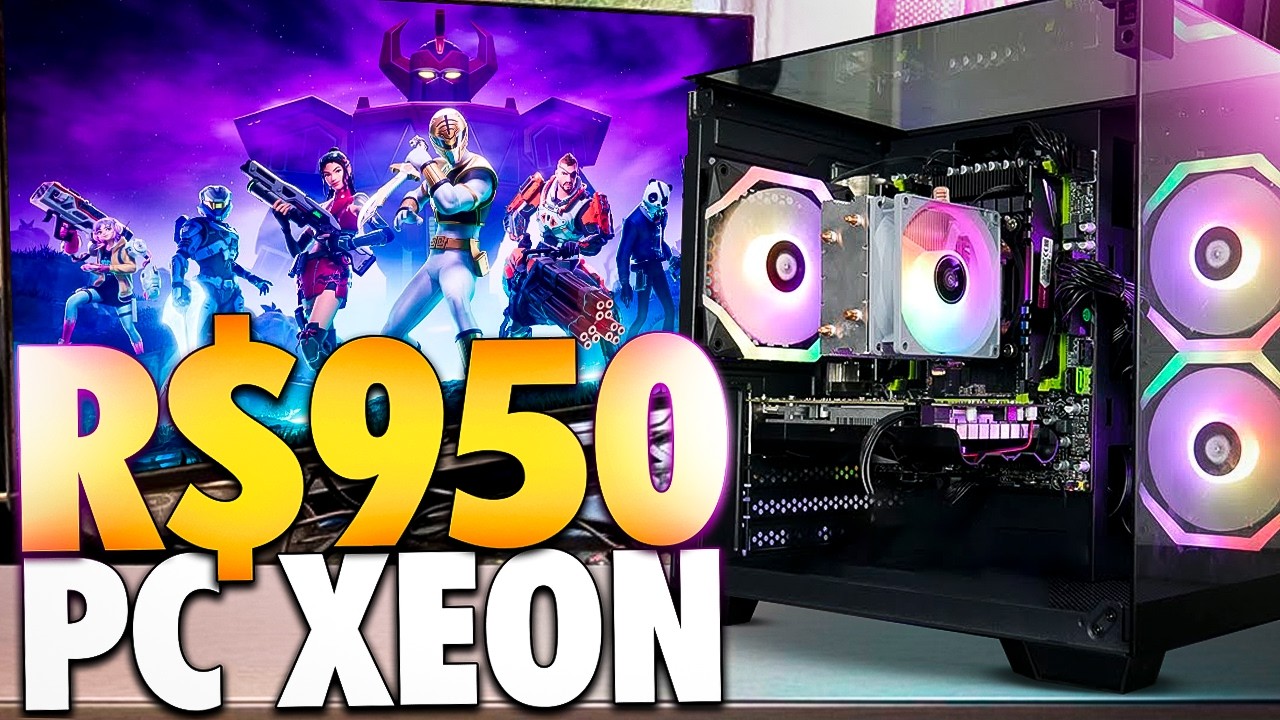I BUILT THE BEST R$950 XEON GAMER PC READY FOR GAMES THAT RUNS I BUILT THE BEST R$950 XEON GAMER PC READY FOR GAMES THAT RUNS