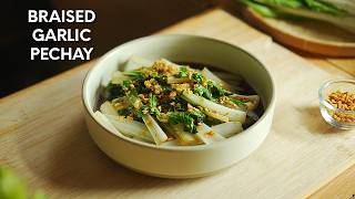 How To Cook Braised Garlic Pechay Vegan And Vegetarian Braised Garlic Pechay Recipe