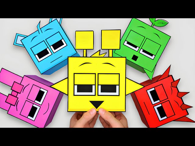💖Paper DIY💖 Minecraft SPRUNKI Blind Box Unboxing | Blind Box ASMR | Tombi ASMR #Sprunki #Blindbox