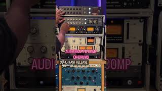 Using the AudioScape D-Comp for Drum Bus Compression