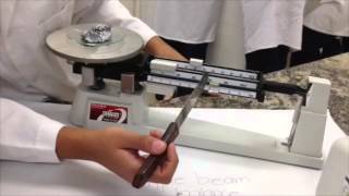 how to calibrate and use a triple beam balance