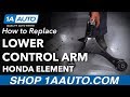 How to Replace Front Lower Control Arms 2003-06 Honda Element