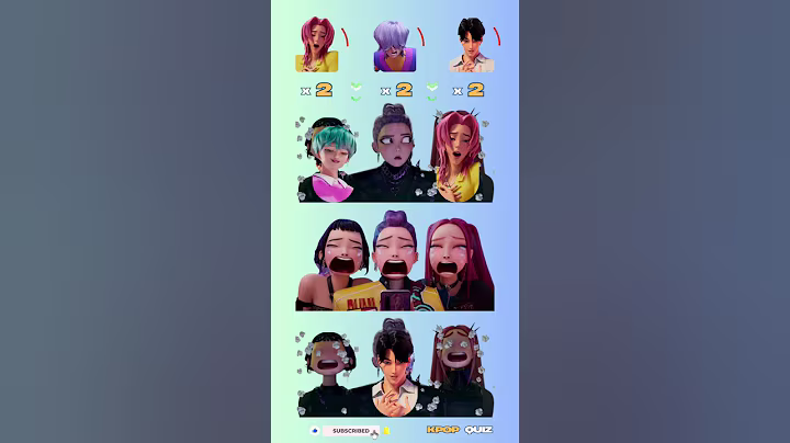 Kpop Demon Hunters FIND THE ODD ONE OUT #kpop #kpopdemonhunters #유백합 #김프로 #jinu #rumi #kpoppquiz