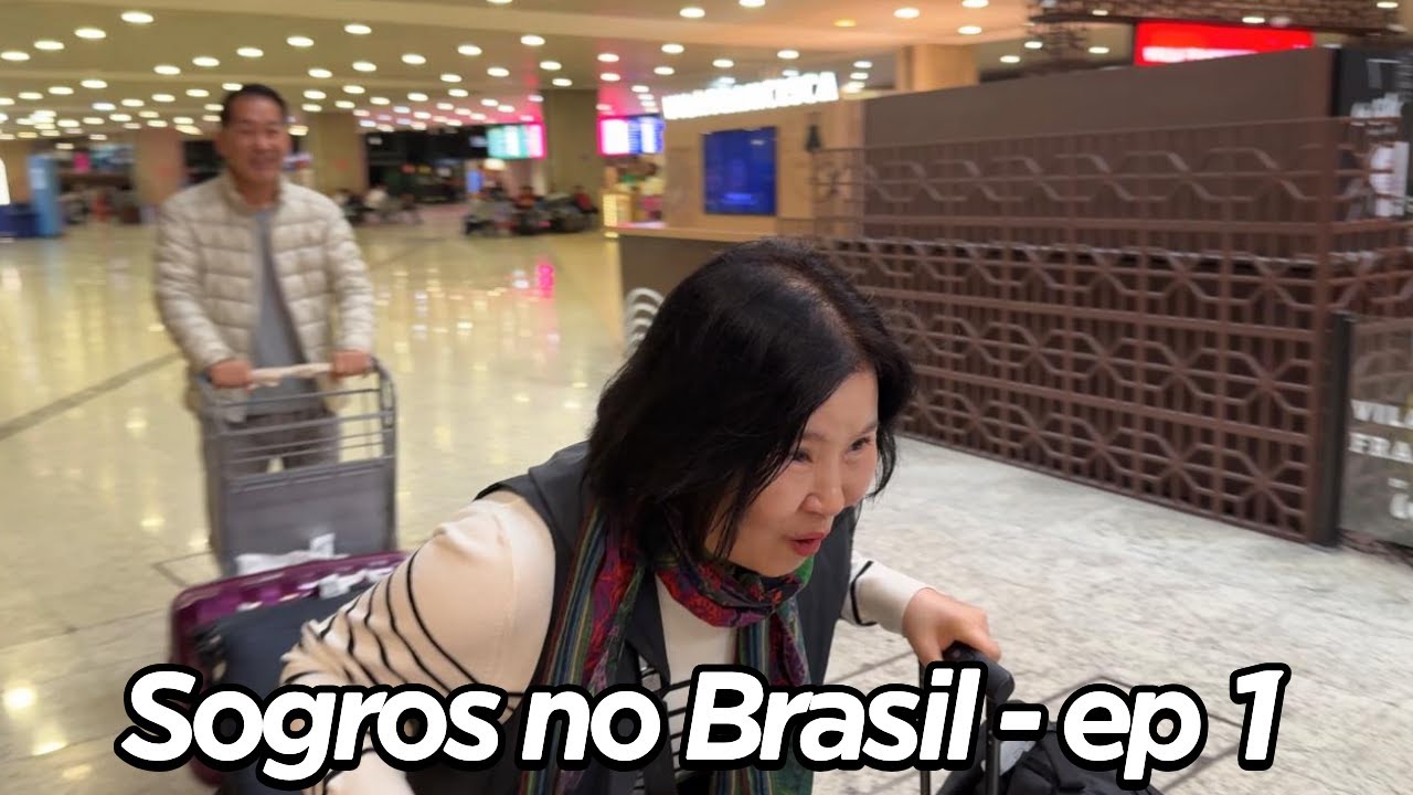 Sogros no Brasil - ep 1: conhecendo a neta e provando acarajé 