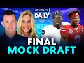 Fitz &amp; Fenton FINAL Mock Draft: NYJ, ARZ, TEN, NYG, CLE, WAS picks are IN | Yahoo Sports Daily LIVE🔴