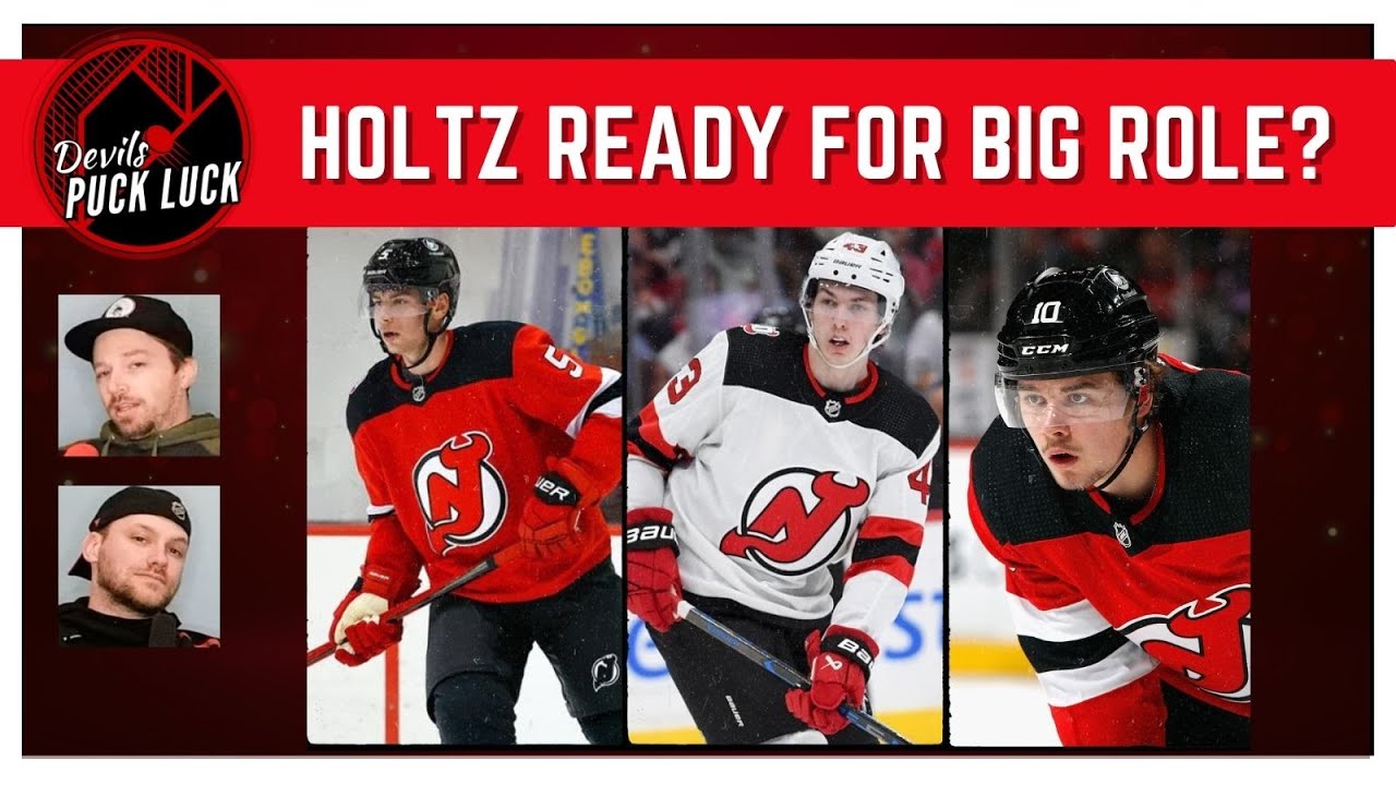 Is Vitek Vanecek poised for a letdown? Plus Alexander Holtz larger role, as Luke Hughes breaks out!