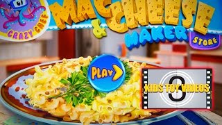 Tabtale Pasta Crazy Chef's, Make Your Own Mac and Cheese App Video screenshot 5