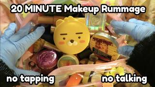 ASMR Makeup Rummage No Tapping No Talking Lofi 💄