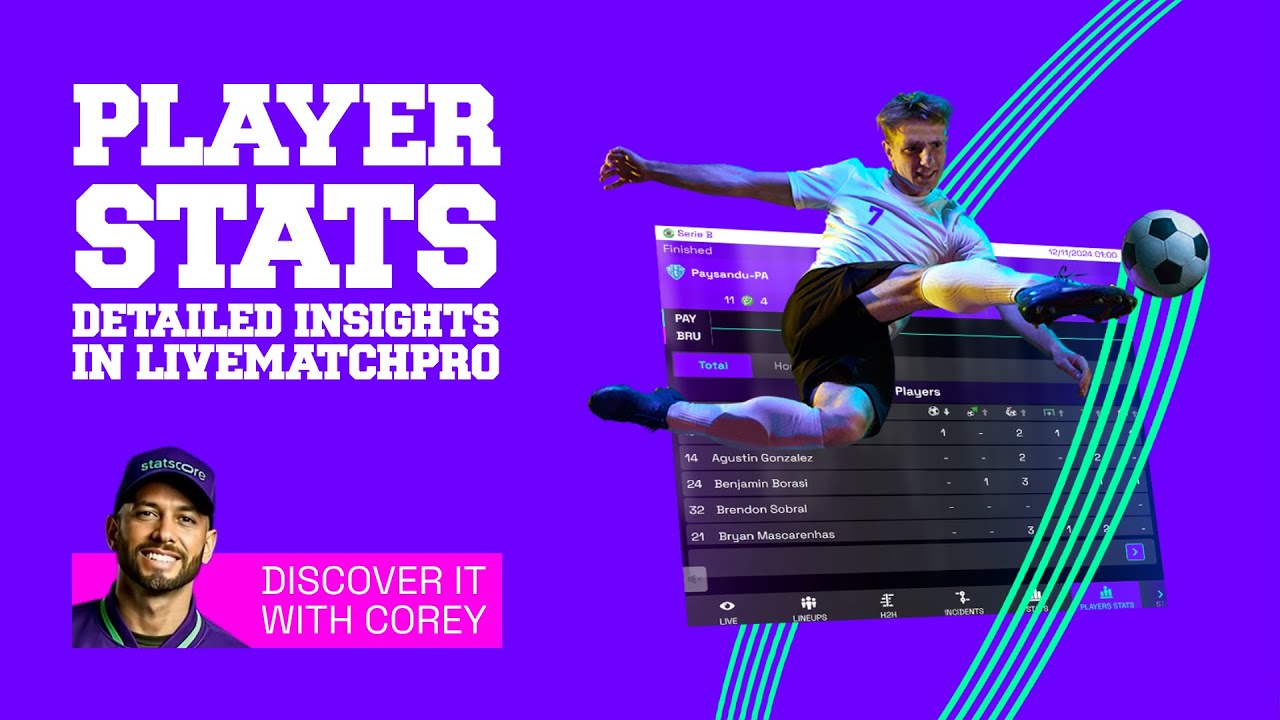 Live Sports Widget with Real-Time Player Stats