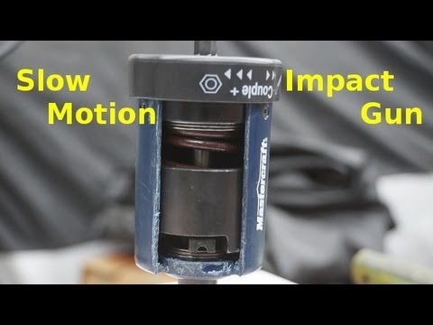 Slow Motion - How an Impact Wrench Works