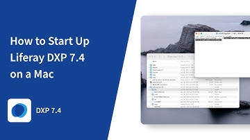 How to Start Up Liferay DXP 7.4 on a Mac