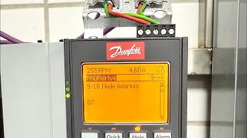 How to changed the Profibus address from Danfoss VFD | Danfoss VLT | Danfoss Drive