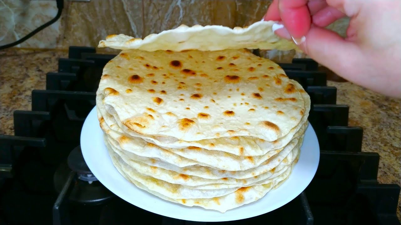 Невероятно Вкусный Лаваш за 5 минут! Больше Лаваш не Покупаю! Легкий  рецепт на Сковороде