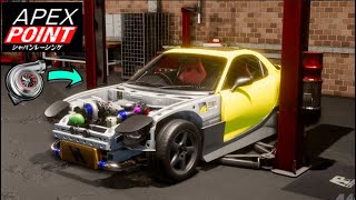 Building FIRST Rotary 13b ENGINE In RX7 On NEW FreeRoam Apex Point UPDATE!!