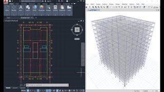 طريقة تحويل الرسومات من ال(Autocad) الى dxf وطريقة فتحه في ال(Etabs) (لتفادي الرسم على الEtab)