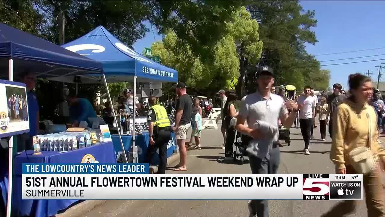 VIDEO Summerville’s Flowertown Festival wraps up 51st year of event YouTube