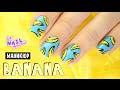 🍌 Идеальный летний маникюр Бананы! | Cute summer Banana nails 🍌