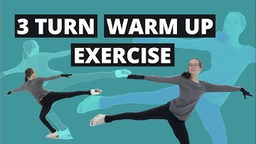 Three Turn Warm Up Step Sequence || Coach Shelly Skates