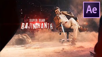 Darbar Text intro After effects Tamil Tutorial Arun SV