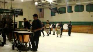 EHS LPMB varsity drumline 2011 winter show