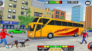 Coach Bus Simulator in Village #Bus #simulator #games screenshot 2