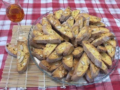 Cantucci Toscani Biscotti Alle Mandorle Youtube