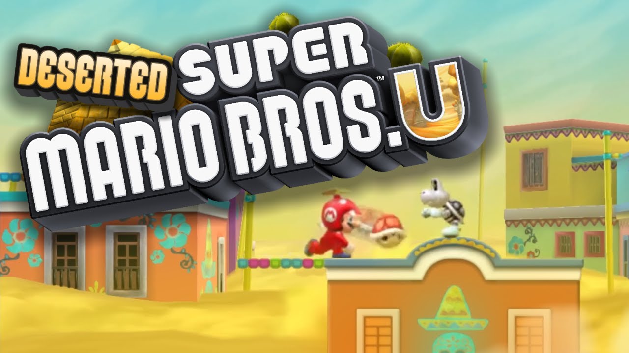 deserted super mario bros u