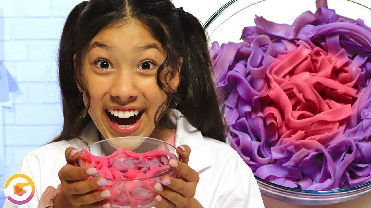 Food Science Experiments for Kids | DIY Unicorn Noodles that Change Color!