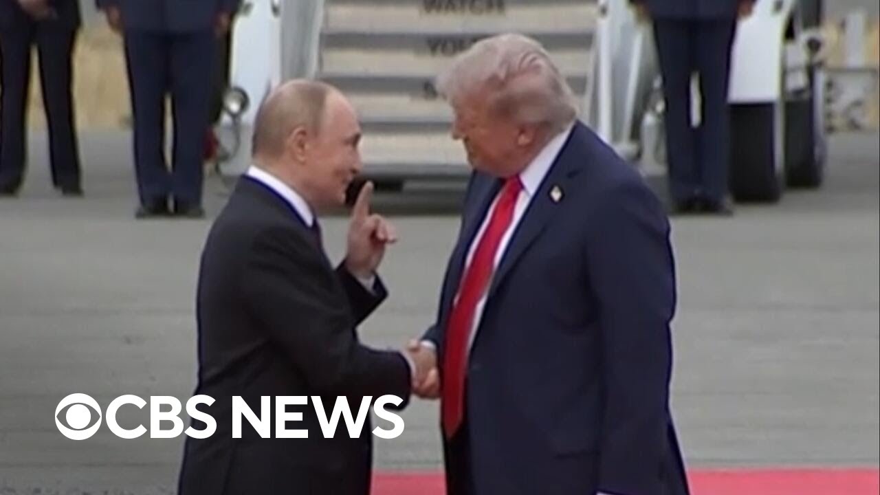 워치: 트럼프, 알래스카에서 푸틴을 만난다