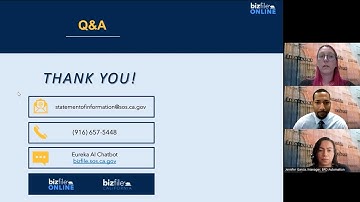 How To File A Statement of Information Online