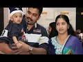 Serail actress Sreekala with husband and son 