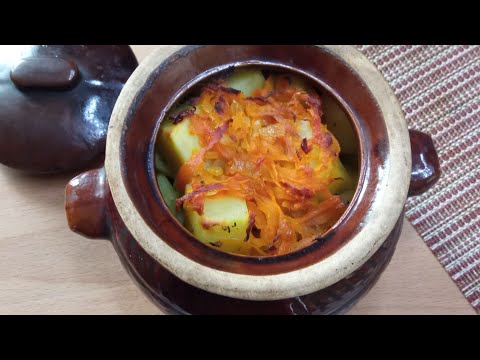 Картошка с мясом в горшочке/ КСЮШИНА кухня