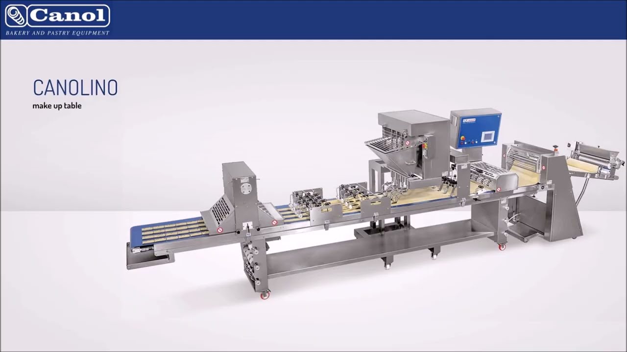 Linie industriala CANOL - Make up table