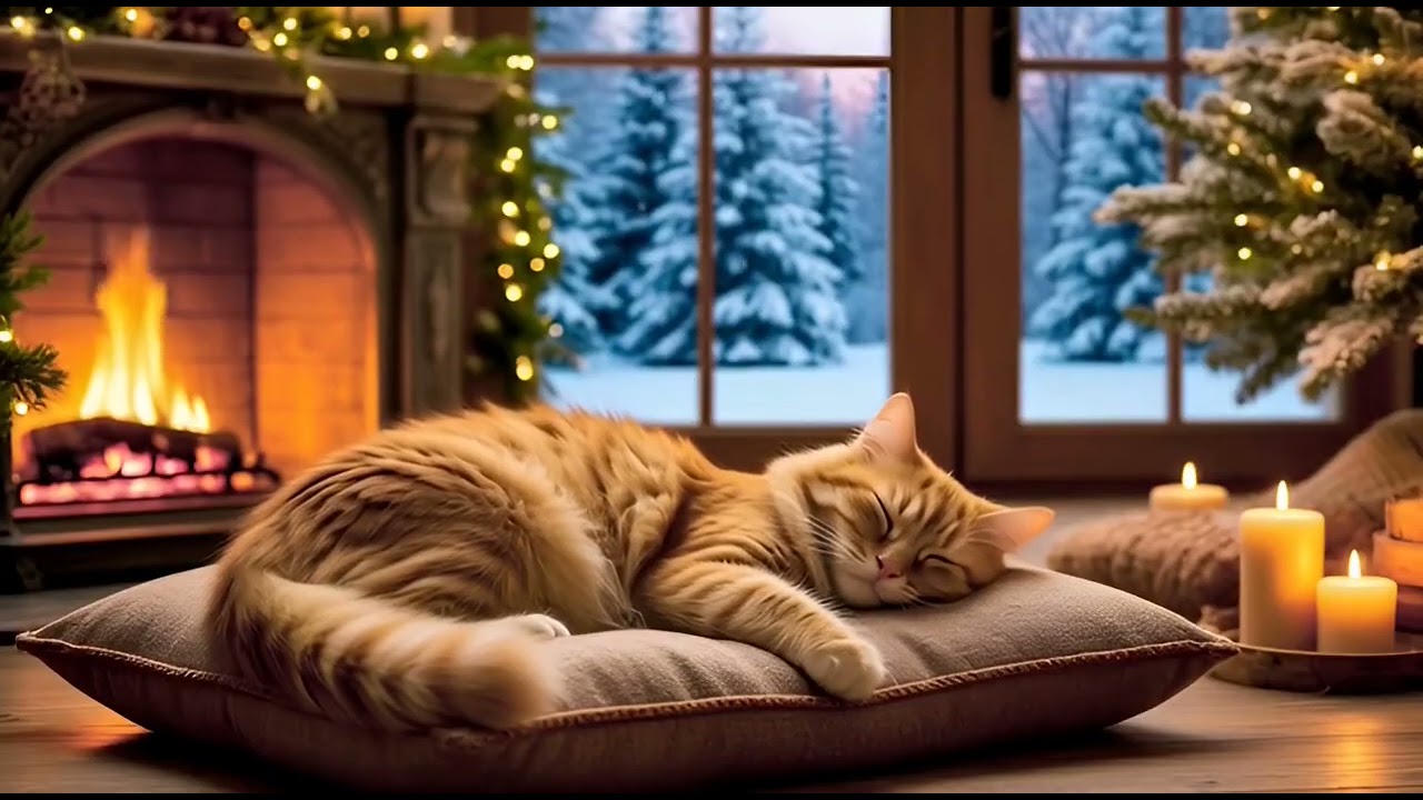 Спящий котик