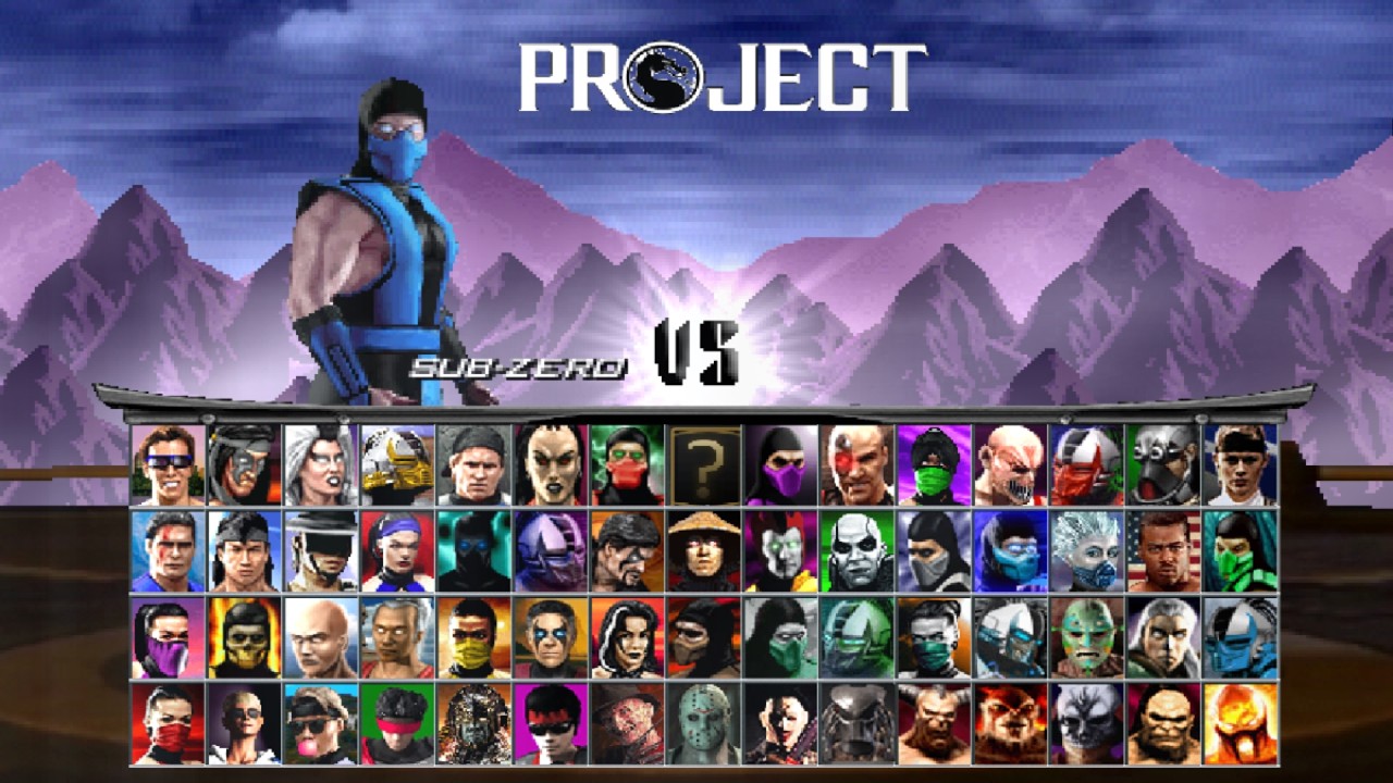 Mortal Kombat Project (Mugen) Sub Zero Full Playthrough - YouTube