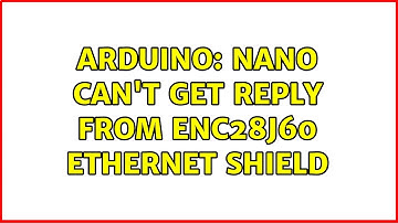 Arduino: Nano can