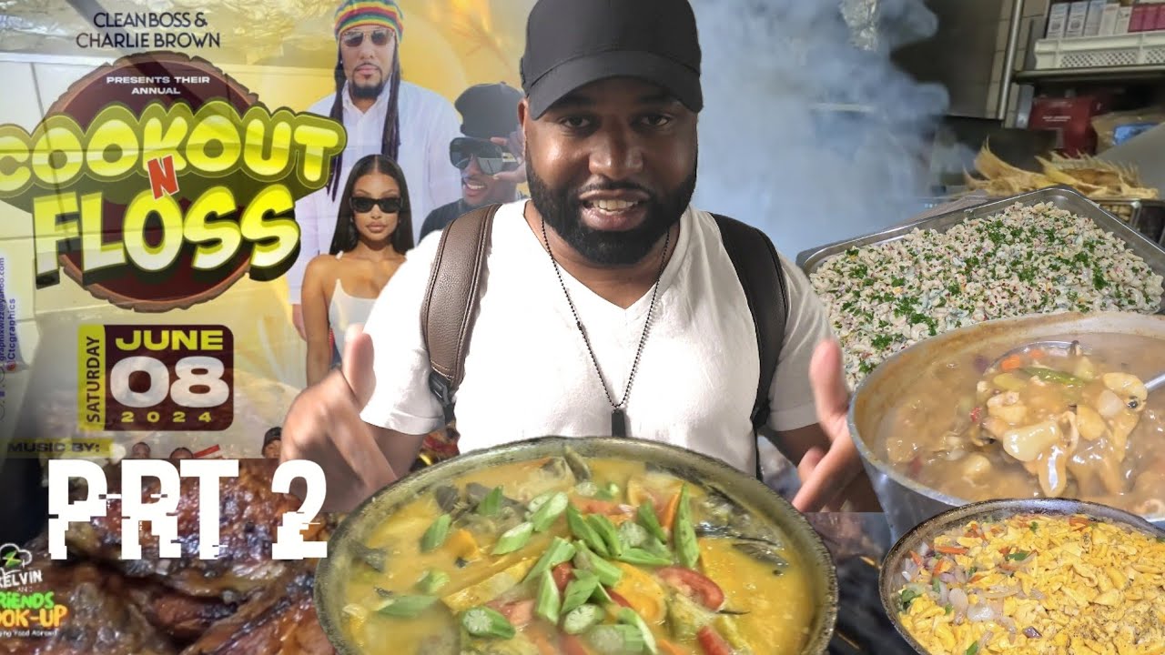 Steamed Fish, Jerk Chicken, Manish Water, And Fry Chicken. Cookout And Floss.prt 2. 🇨🇦