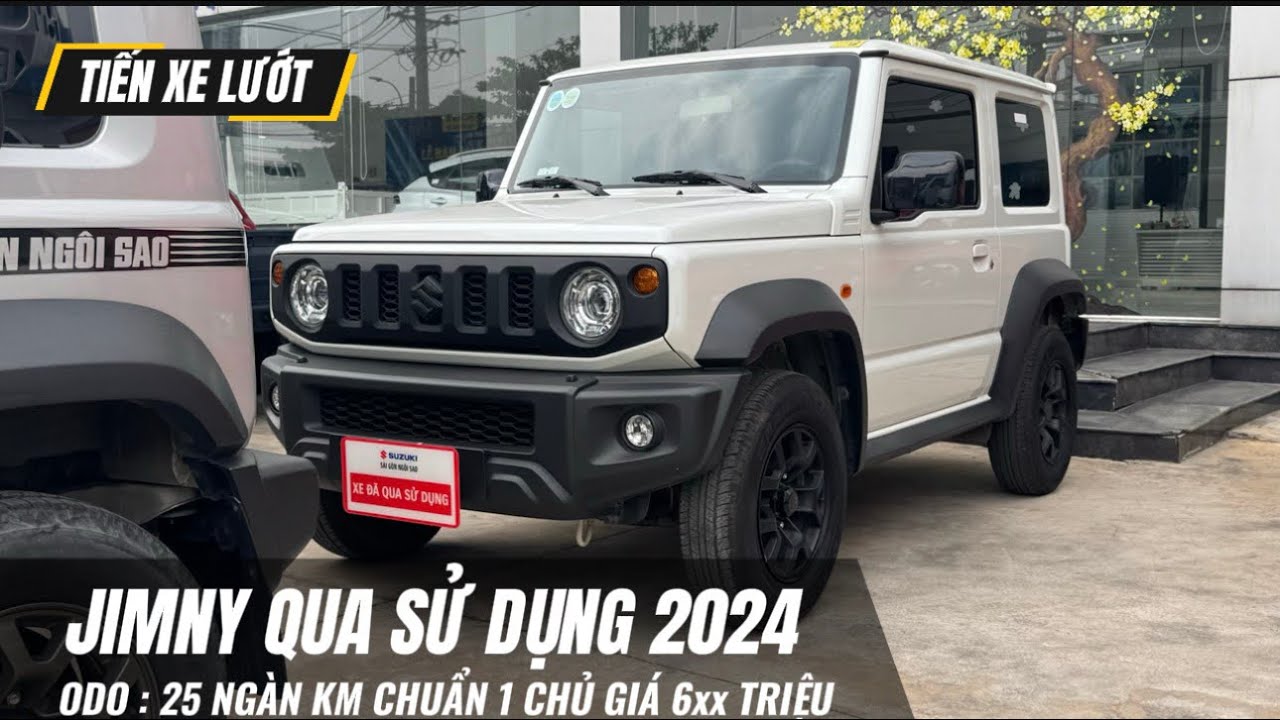 Suzuki Jimny 2024 Qua Sử Dụng | Giá 6xx Triệu Có Hỗ Trợ Ngân Hàng | Full Lịch Sử Hãng Odo 25 Ngàn Km