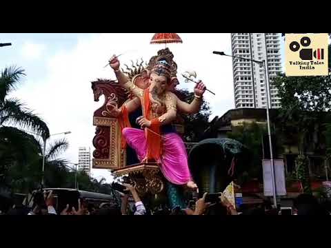 Khetwadicha raja aagman sohala 2018. Ganpati workshop Parel 2018. Khetwadi Ganpati - YouTube