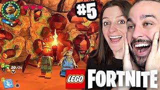 LEGO FORTNITE : PREMIERE GROTTE DU DESERT ET BOIS SOUPLE !