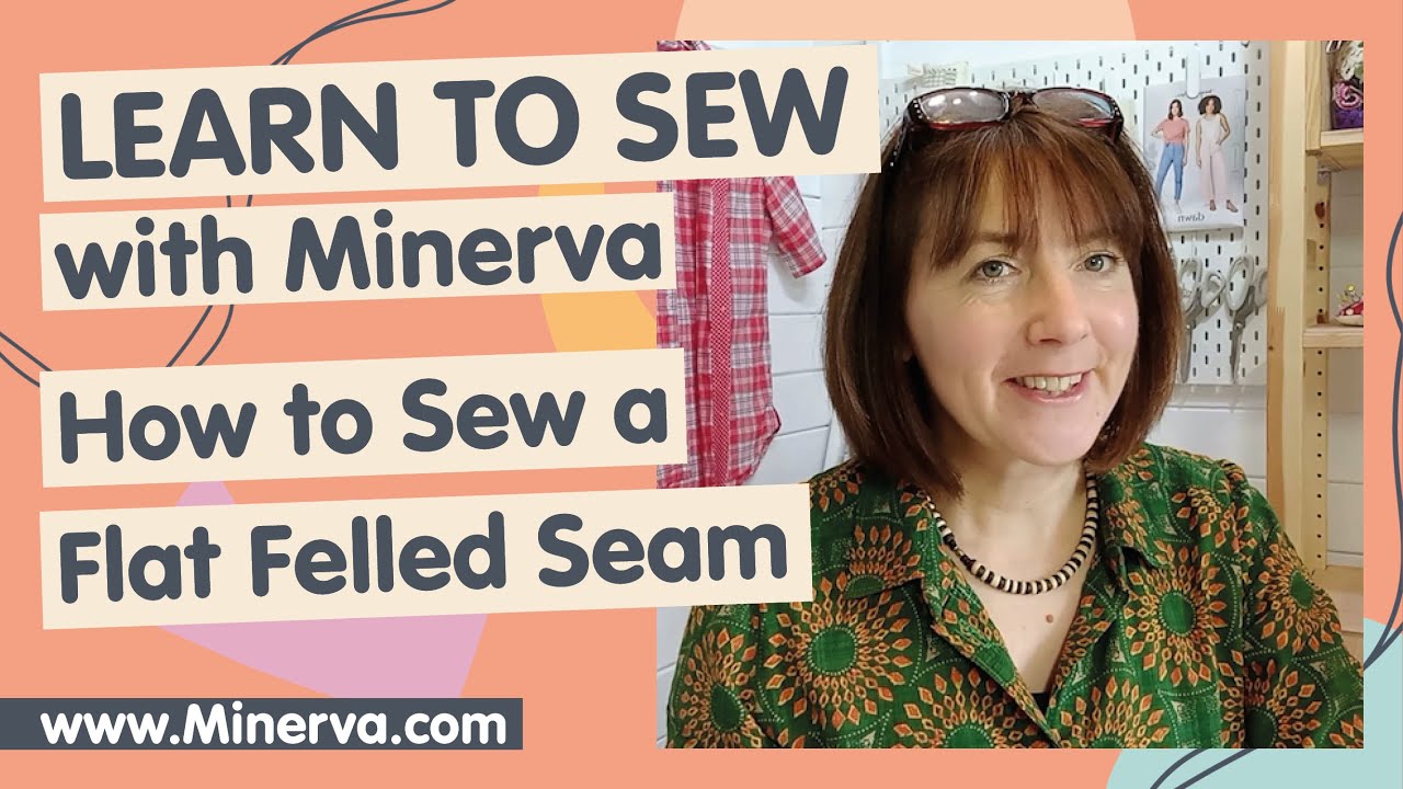 Learn to Sew How to Sew a Flat Felled Seam YouTube