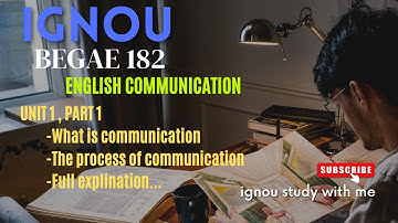 BEGAE 182 ENGLISH COMMUNICATION UNIT 1, PART 1 @Printingexpress.0
