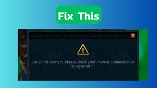 How To Fix could Not Connect Error On Runescape
