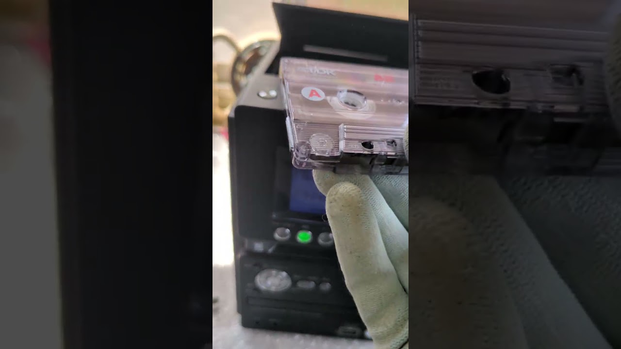 Operational check video for Sony CMT-M35WM before shipping