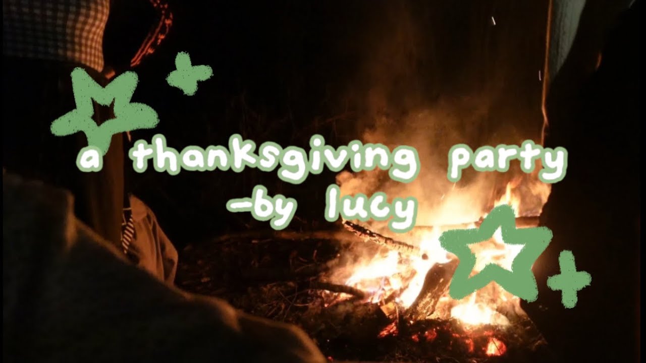 a VERY late thanksgiving video 🦃🍁🍂