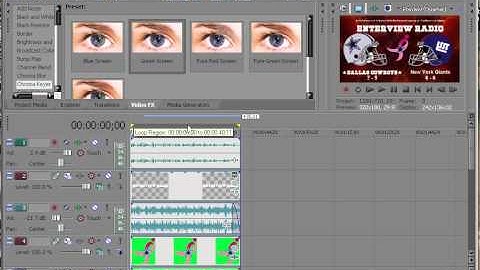 Sony Vegas Loop Region