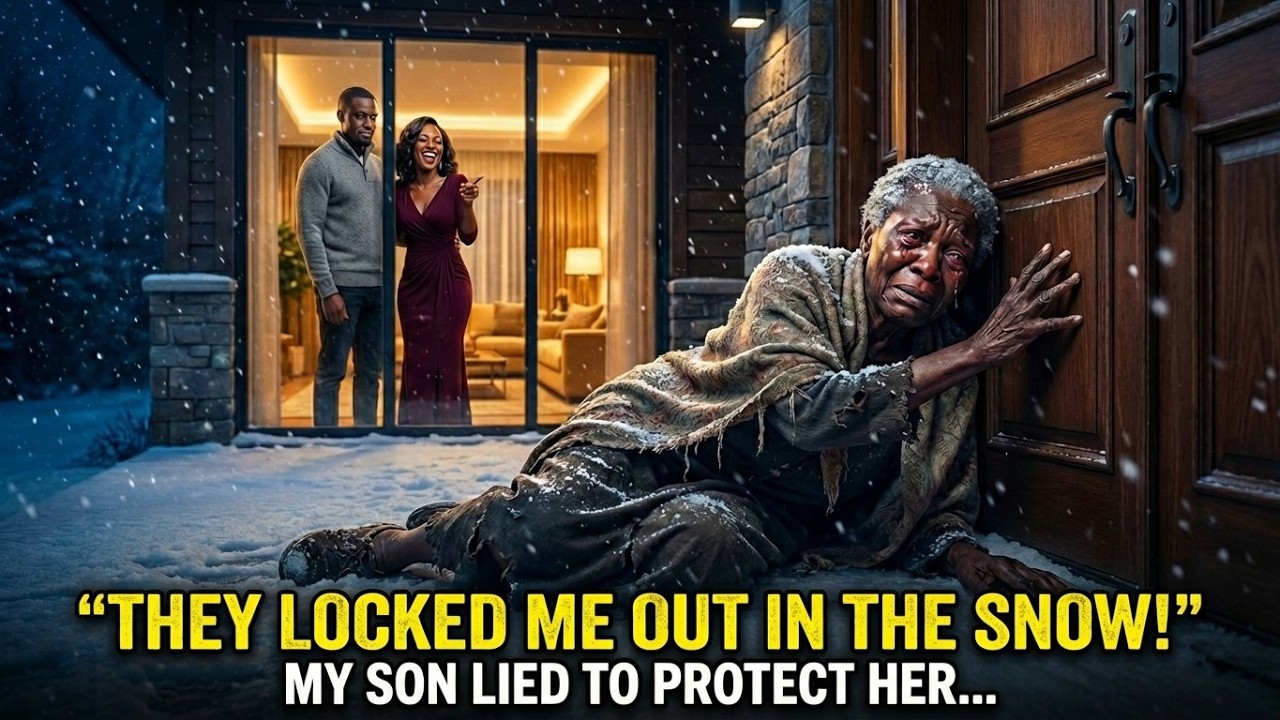 My Son's Wife locked me out in the snow. 