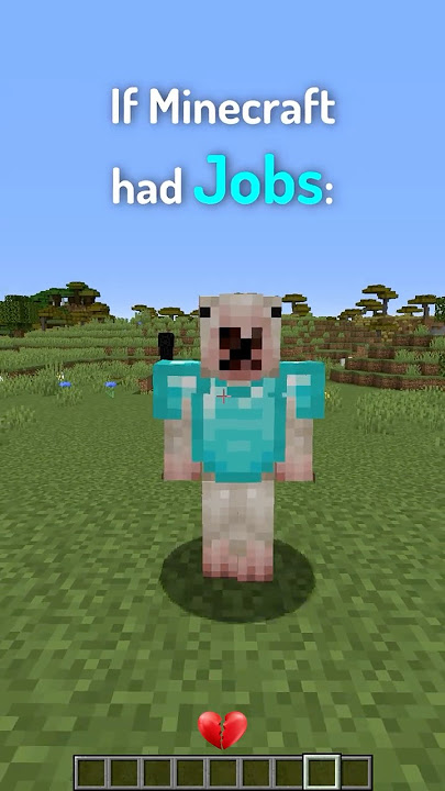 If Minecraft Had Jobs